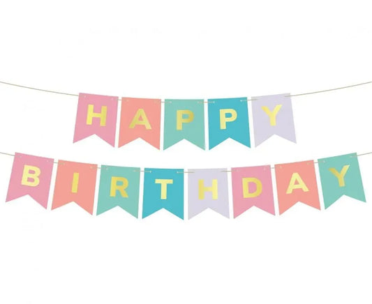 Girlianda Happy Birthday-Kita-Brain Games LT
