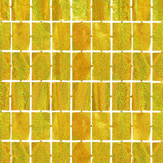Godan Kita Auksinės spalvos vakarėlių užuolaida, 100x200 cm