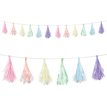 Godan Kita Pastelinių opalinių kutų girlianda, 200 cm
