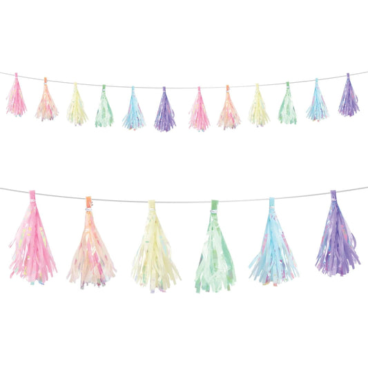 Godan Kita Pastelinių opalinių kutų girlianda, 200 cm