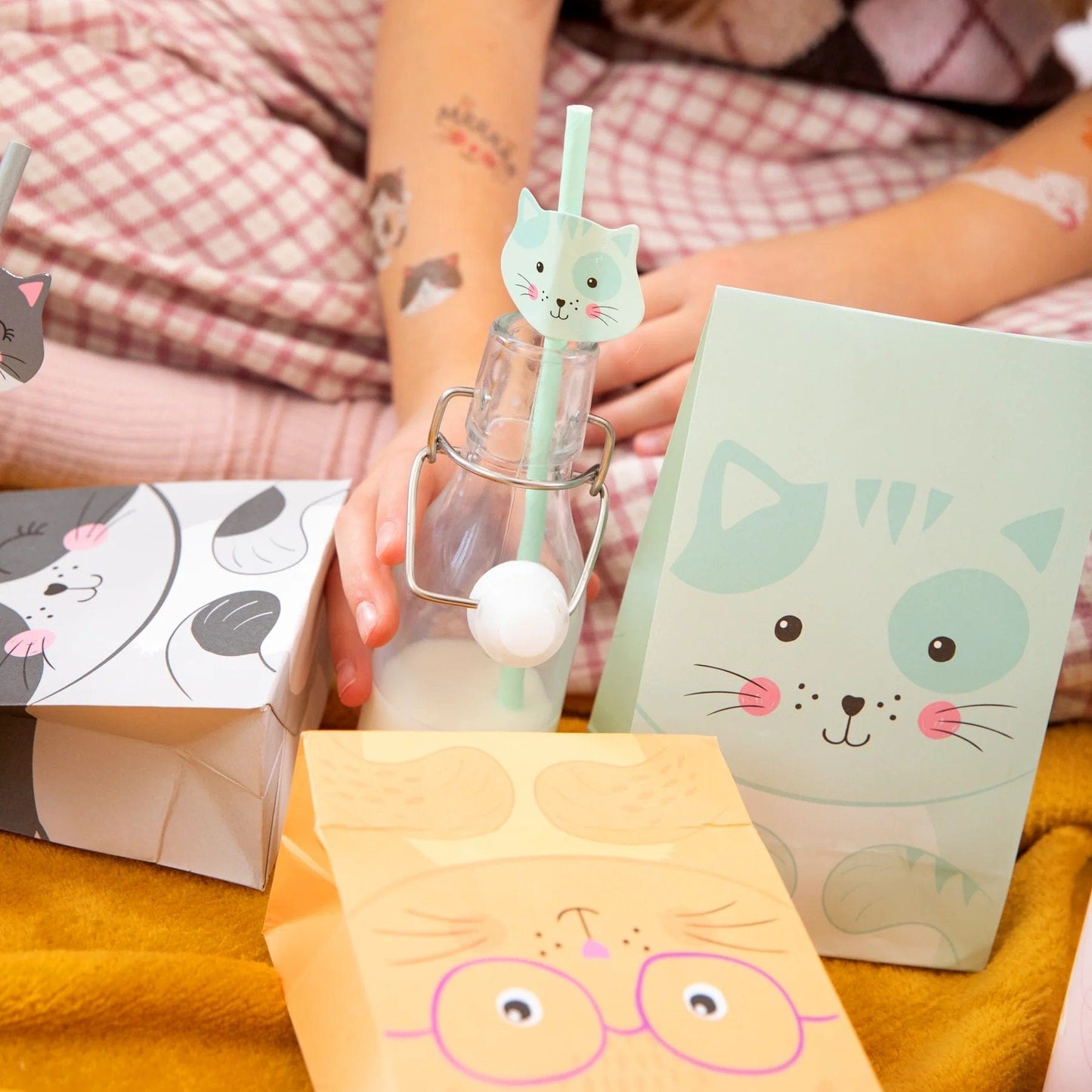 Godan Kita Popieriniai šiaudeliai, 19,5 cm, 6 vnt.