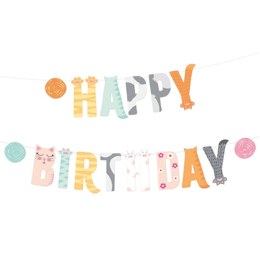 Godan Kita „Su gimtadieniu“ katės juosta 200x18cm