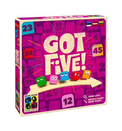 Got Five-Stalo žaidimai-Brain Games LT