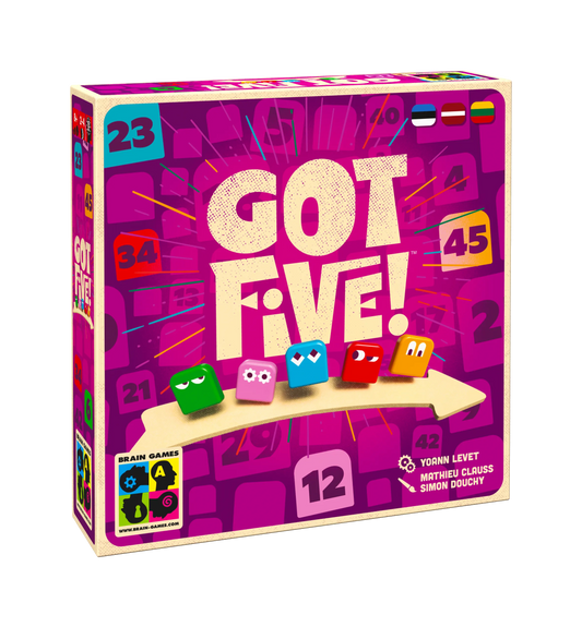Got Five-Stalo žaidimai-Brain Games LT