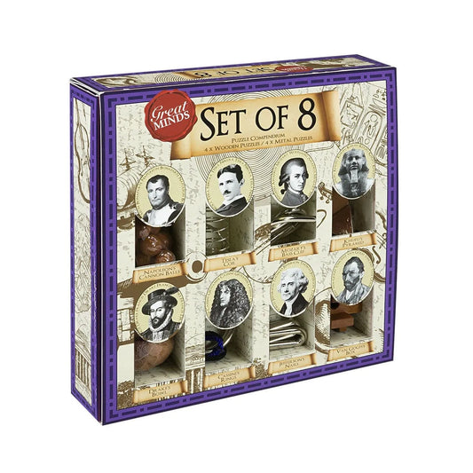 Great Mind set of 8-Galvosūkiai-Brain Games LT