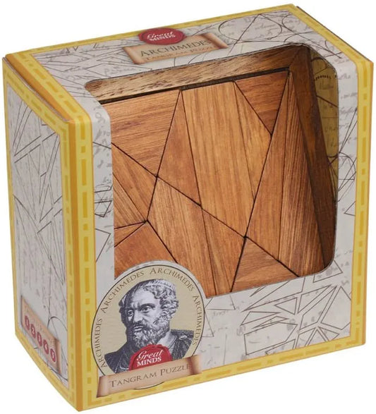 Great Minds: Archimedes Tangram Puzzle-Galvosūkiai-Brain Games LT