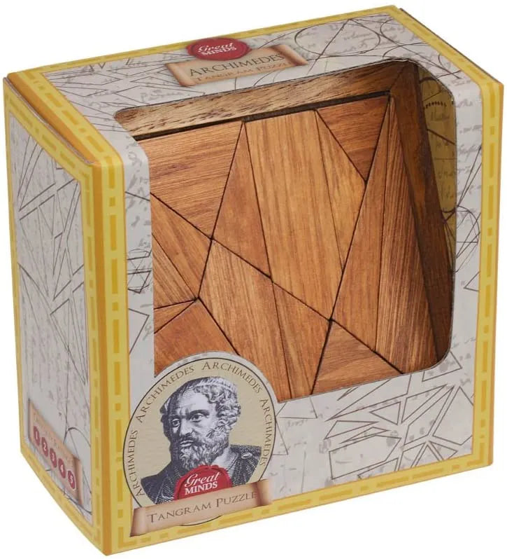 Great Minds: Archimedes Tangram Puzzle-Galvosūkiai-Brain Games LT