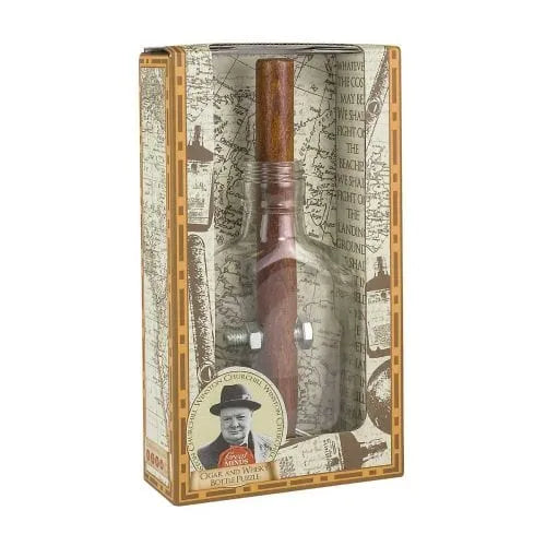 Great Minds: Churchill's Whisky Bottle-Galvosūkiai-Brain Games LT