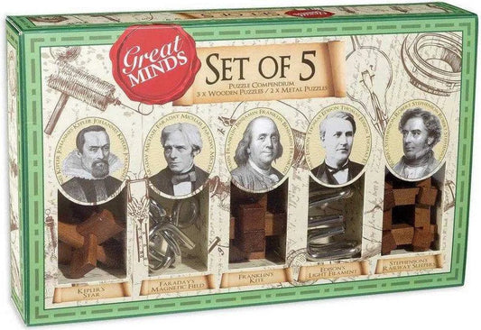 Great Minds set of 5-Galvosūkiai-Brain Games LT