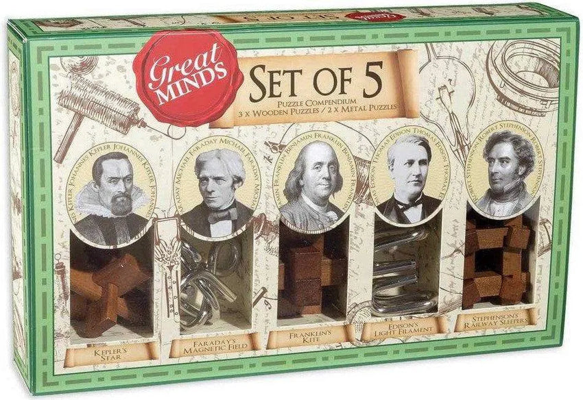Great Minds set of 5-Galvosūkiai-Brain Games LT