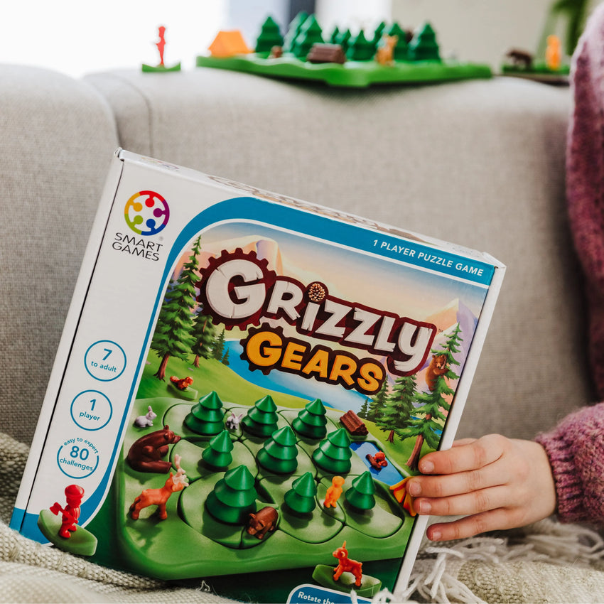 SmartGames Loginiai Žaidimai Grizzly Gears