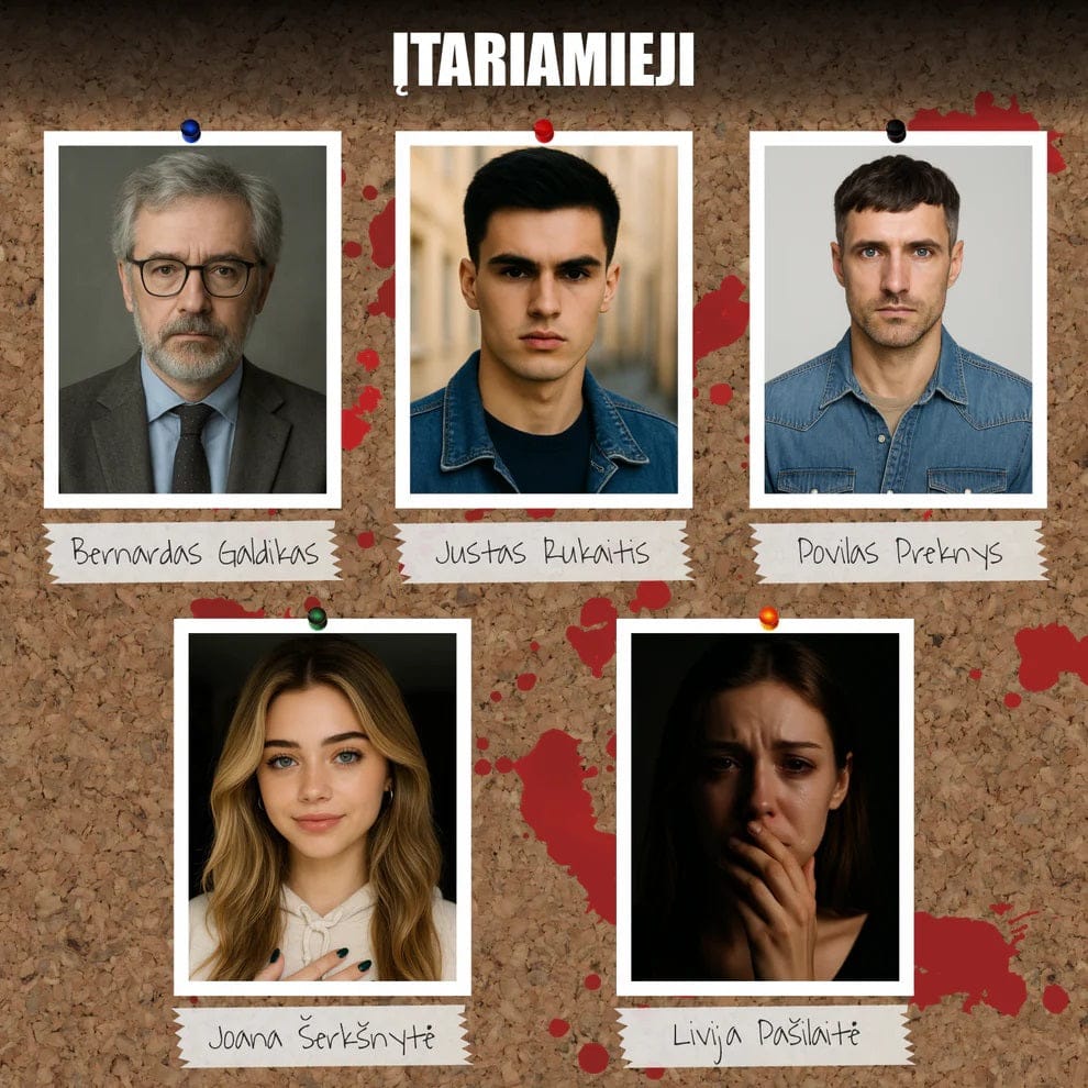 Gytautas Rinkevičius Stalo žaidimai Byla: Tragedija Mokykloje