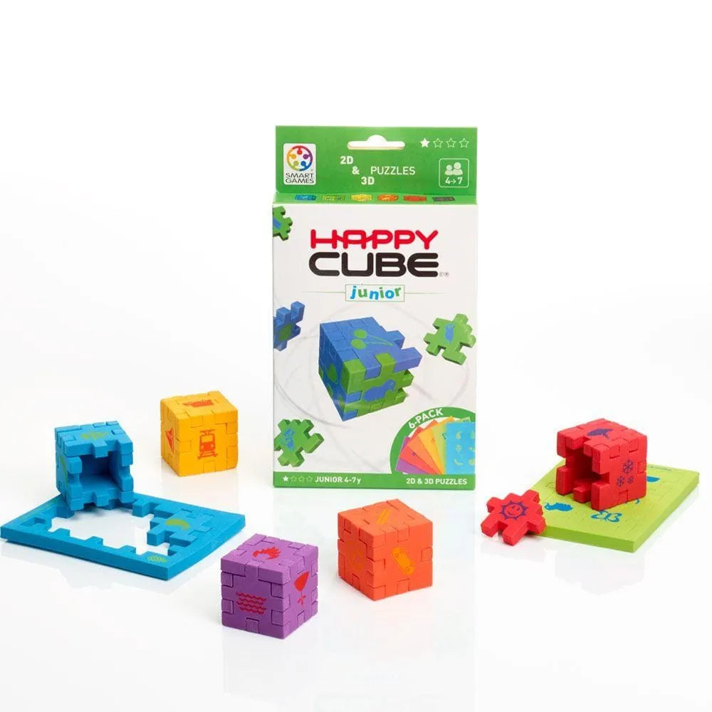 Happy Cube Junior 6-pack-Loginiai Žaidimai-Brain Games LT
