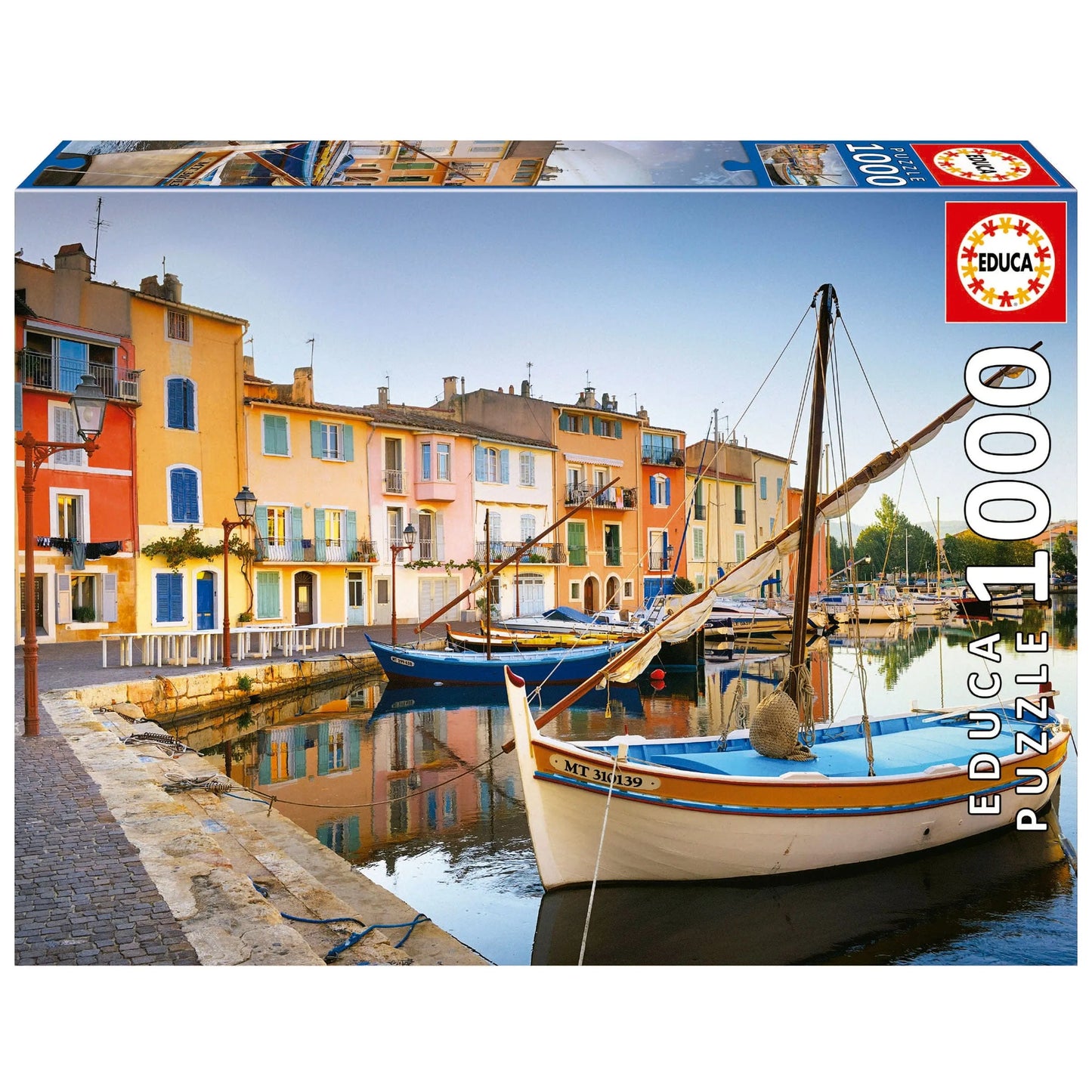 Harbour In Martigues, Provence, 1000-Universalios dėlionės-Brain Games LT
