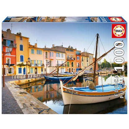 Harbour In Martigues, Provence, 1000-Universalios dėlionės-Brain Games LT