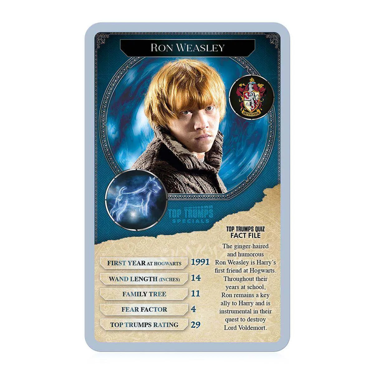 Harry Potter 30 Witches & Wizards Top Trumps Card Game-Stalo žaidimai-Brain Games LT