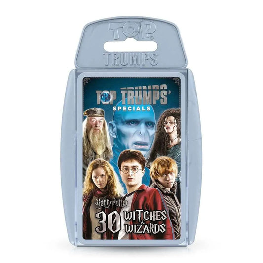 Harry Potter 30 Witches & Wizards Top Trumps Card Game-Stalo žaidimai-Brain Games LT