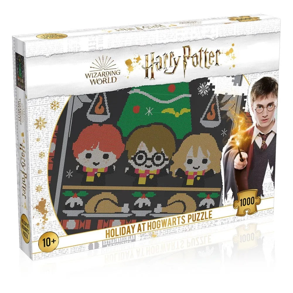 Harry Potter Christmas Jumper #1 Holiday at Hogwarts, 1000-Universalios dėlionės-Brain Games LT