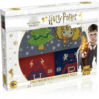 Harry Potter Christmas Jumper # 2 Christmas in the Wizarding World, 1000-Universalios dėlionės-Brain Games LT