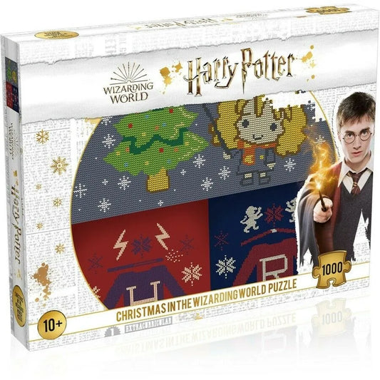 Harry Potter Christmas Jumper # 2 Christmas in the Wizarding World, 1000-Universalios dėlionės-Brain Games LT