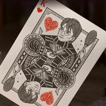 Harry Potter Gryffindor Raudonos Theory11 žaidimo kortos-Kita-Brain Games LT