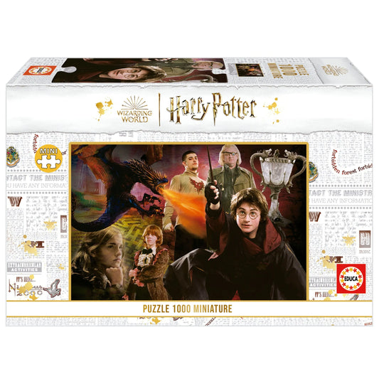 Harry Potter Miniature, 1000-Universalios dėlionės-Brain Games LT