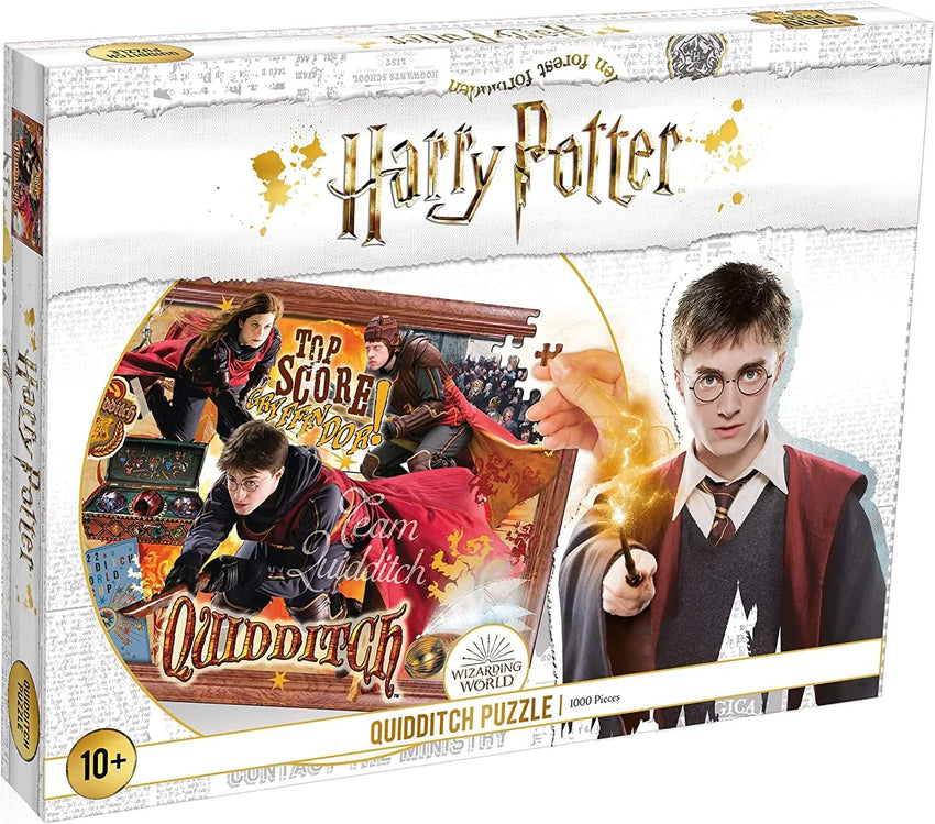 Harry Potter Quidditch, 1000-Universalios dėlionės-Brain Games LT