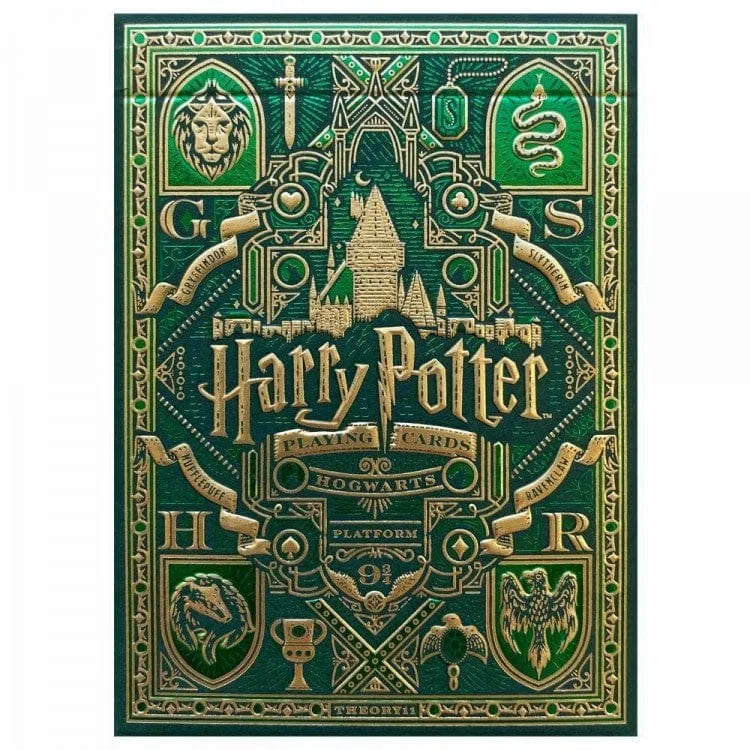 Harry Potter Slytherin Žalios Theory11 žaidimo kortos-Kita-Brain Games LT