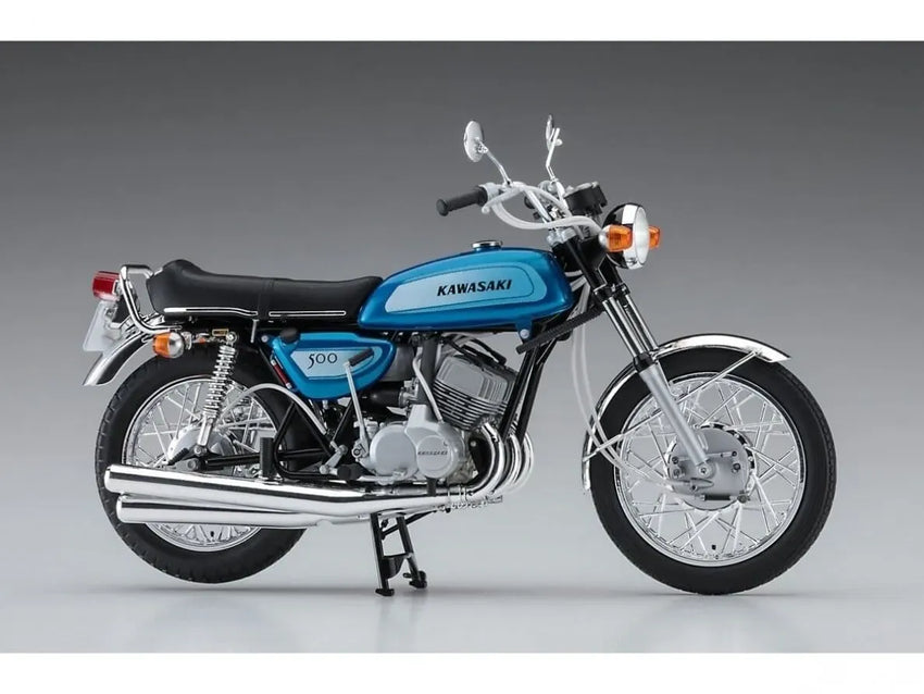 Hasegawa - Kawasaki 500-SS/MACH III-Surenkami modeliai-Brain Games LT