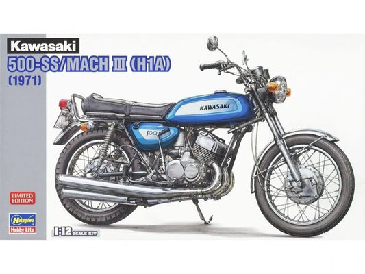 Hasegawa - Kawasaki 500-SS/MACH III-Surenkami modeliai-Brain Games LT