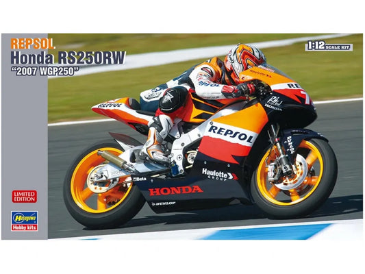 Hasegawa - Repsol Honda RS250RW "2007 WGP 250"-Surenkami modeliai-Brain Games LT
