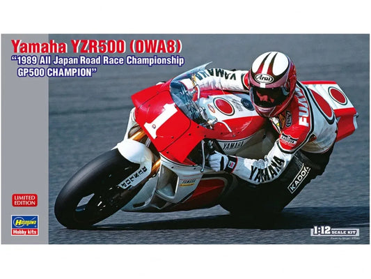 Hasegawa - Yamaha YZR500 (0WA8) 1989-Surenkami modeliai-Brain Games LT