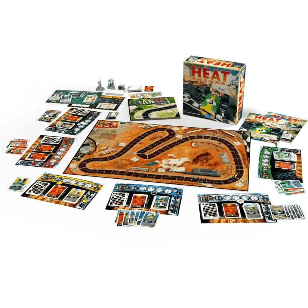 Asmodee Stalo žaidimai Heat: Pedal to the Metal