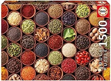 Herbs and spices, 1500-Universalios dėlionės-Brain Games LT