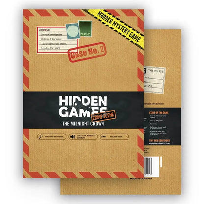 Hidden Games Crime Scene No. 2 - The Midnight Crown-Stalo žaidimai-Brain Games LT