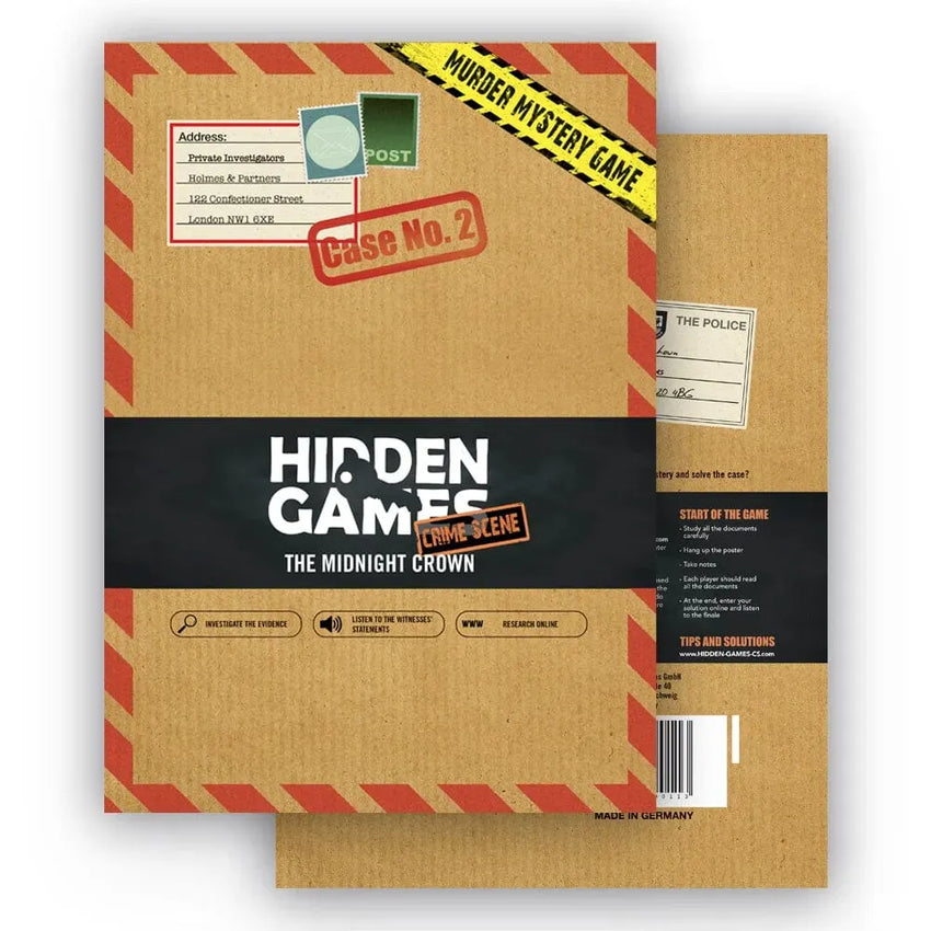 Hidden Games Crime Scene No. 2 - The Midnight Crown-Stalo žaidimai-Brain Games LT
