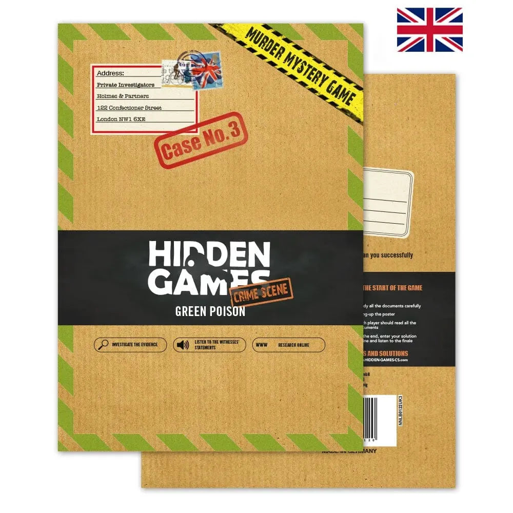Hidden Games Crime Scene No. 3 - Green Poison-Stalo žaidimai-Brain Games LT
