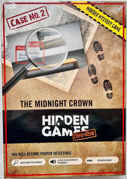 Hidden games Stalo žaidimai Hidden Games Crime Scene No. 2: The Midnight Crown