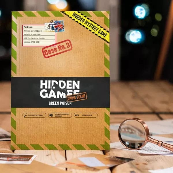Hidden games Stalo žaidimai Hidden Games Crime Scene No. 3 - Green Poison