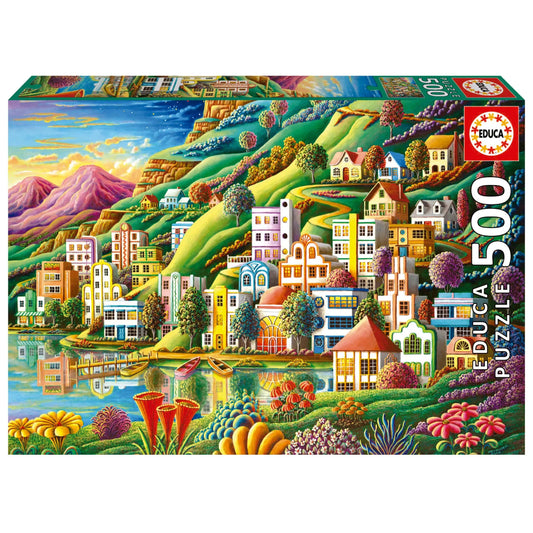 Hidden Harbor, 500-Universalios dėlionės-Brain Games LT