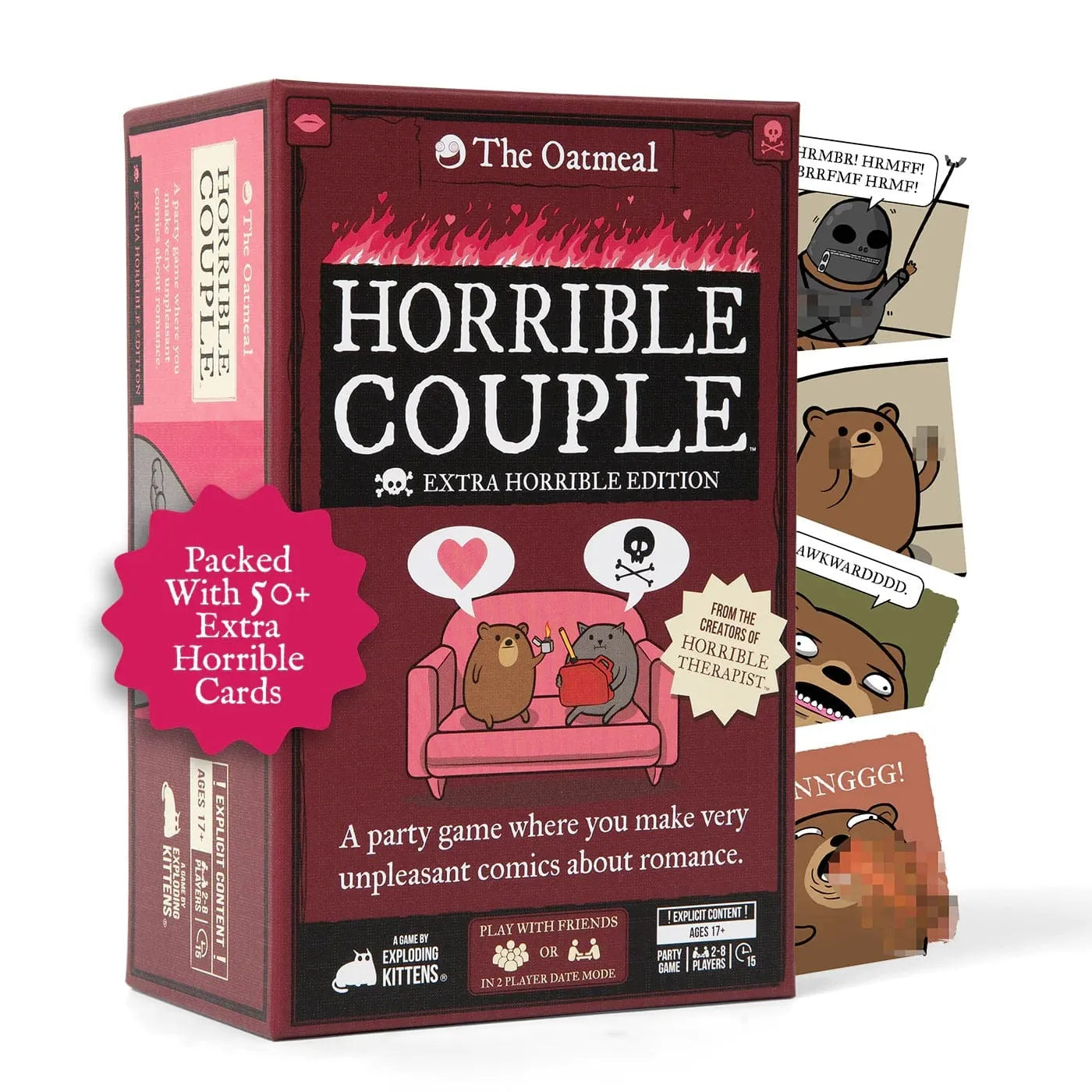 Horrible Couple - Extra Horrible Edition-Stalo žaidimai-Brain Games LT