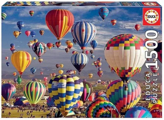 Hot Air Balloons, 1500-Universalios dėlionės-Brain Games LT