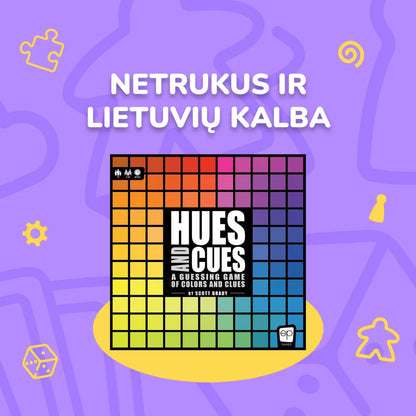 Hues & Cues-Stalo žaidimai-Brain Games LT