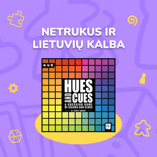 Hues & Cues-Stalo žaidimai-Brain Games LT