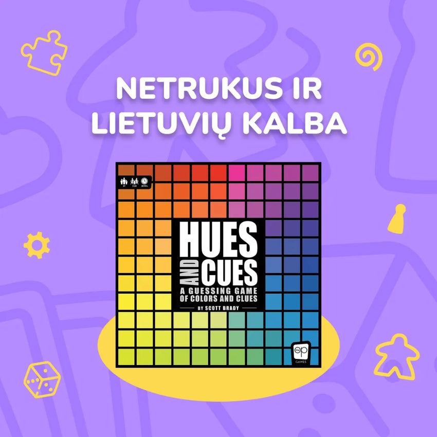 Hues & Cues-Stalo žaidimai-Brain Games LT