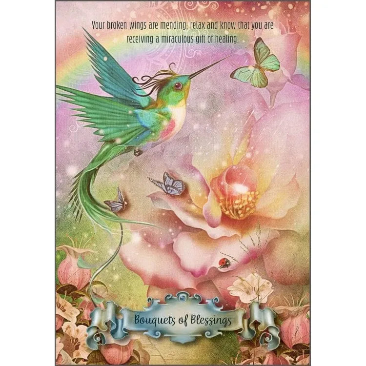 Hummingbird Wisdom Oracle taro kortos-Kita-Brain Games LT