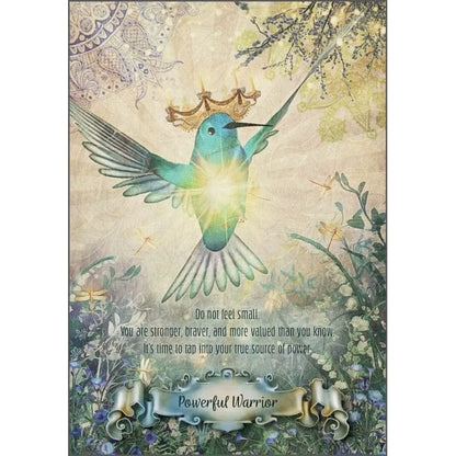 Hummingbird Wisdom Oracle taro kortos-Kita-Brain Games LT