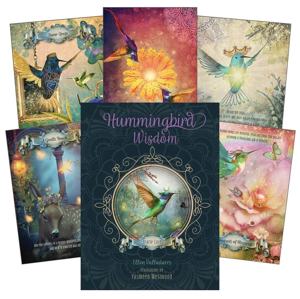 Hummingbird Wisdom Oracle taro kortos-Kita-Brain Games LT