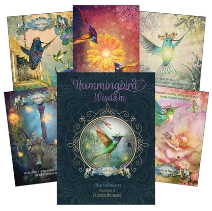Hummingbird Wisdom Oracle taro kortos-Kita-Brain Games LT
