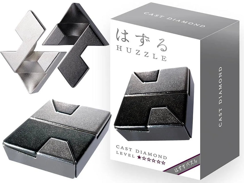 Huzzle Cast Diamond-Galvosūkiai-Brain Games LT